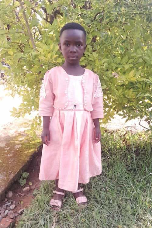 An unsponsored girl named Viterbe from Rwanda who lives in an AIDS-affected area, is vulnerable to exploitation and has waited 362 days for a sponsor.