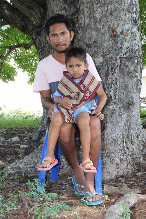An unsponsored boy named Marcelo from Indonesia who has waited 436 days for a sponsor.