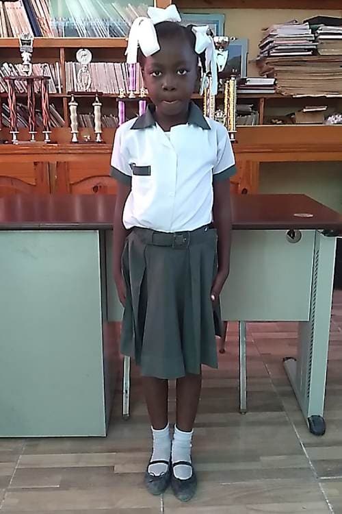 An unsponsored girl named Zazou from Haiti who is vulnerable to exploitation and has waited 451 days for a sponsor.