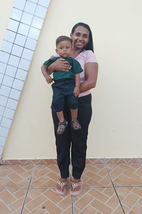 An unsponsored boy named Gael from Brazil who has waited 458 days for a sponsor.