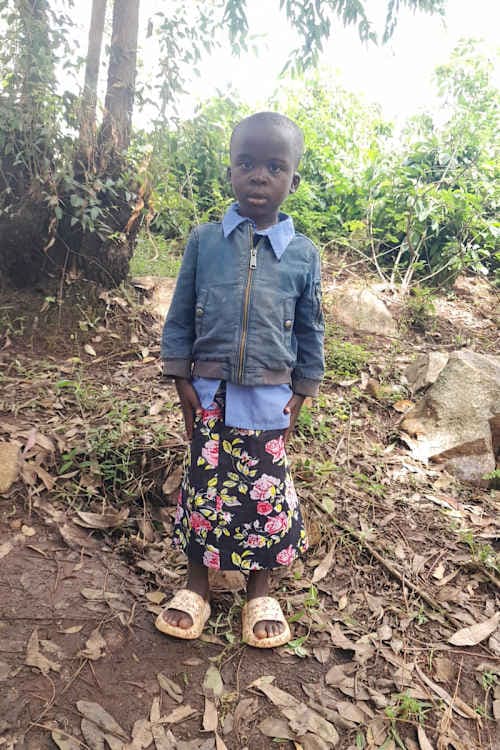 An unsponsored girl named Amina from Rwanda who lives in an AIDS-affected area, is vulnerable to exploitation and has waited 387 days for a sponsor.