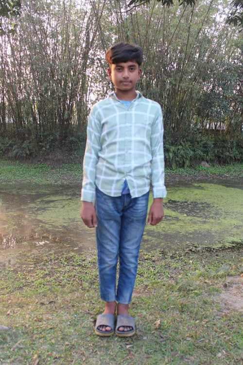 An unsponsored boy named Raju from Bangladesh who is vulnerable to exploitation and has waited 363 days for a sponsor.