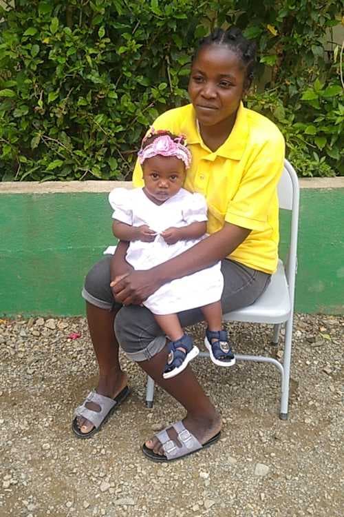 An unsponsored girl named Narlineda from Haiti who is vulnerable to exploitation and has waited 459 days for a sponsor.