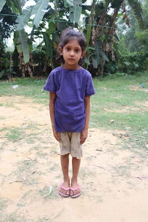 An unsponsored girl named Ajita from Bangladesh who is vulnerable to exploitation and has waited 383 days for a sponsor.