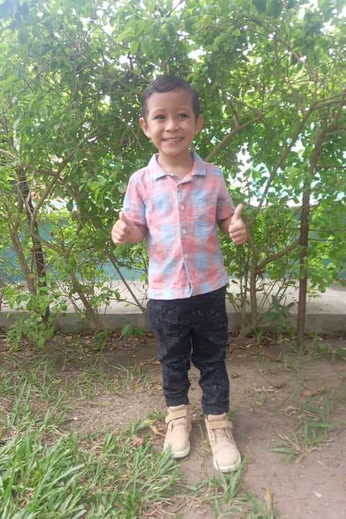 An unsponsored boy named Diego from El Salvador who has waited 476 days for a sponsor.