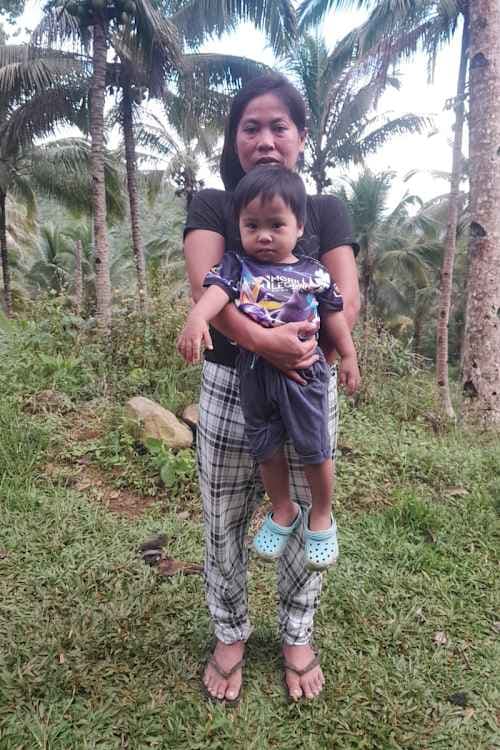 An unsponsored boy named Tantan from Philippines who has waited 377 days for a sponsor.