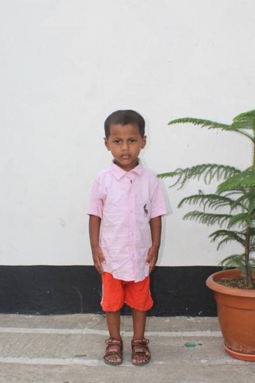 An unsponsored boy named Ushan from Bangladesh who is vulnerable to exploitation and has waited 377 days for a sponsor.