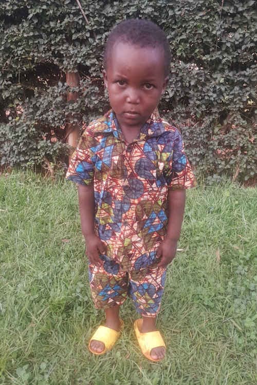 An unsponsored boy named Uwumugisha from Rwanda who lives in an AIDS-affected area, is vulnerable to exploitation and has waited 410 days for a sponsor.