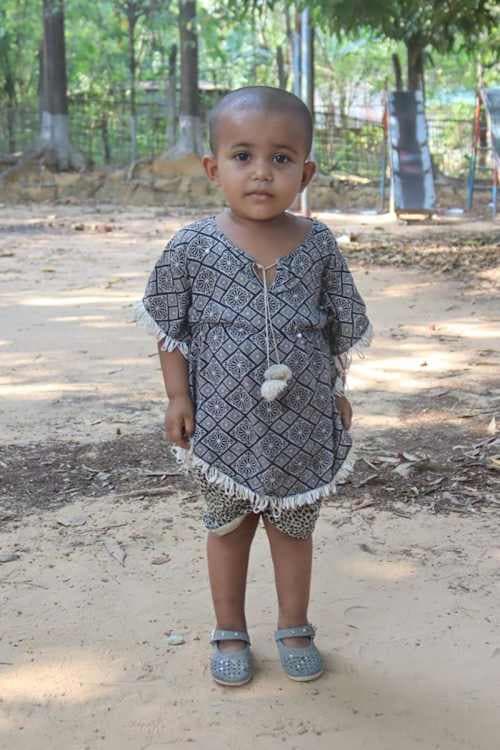 An unsponsored girl named Adrisha from Bangladesh who is vulnerable to exploitation and has waited 378 days for a sponsor.