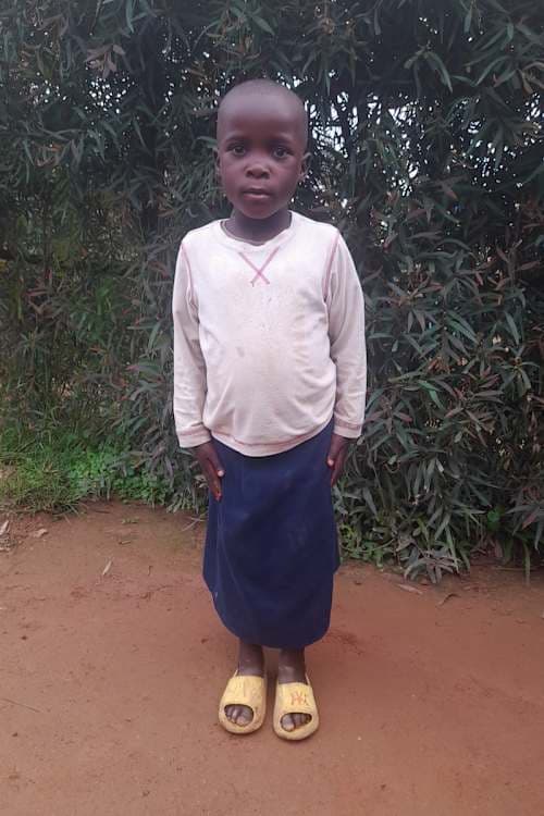 An unsponsored girl named Kevine from Rwanda who lives in an AIDS-affected area, is vulnerable to exploitation and has waited 420 days for a sponsor.
