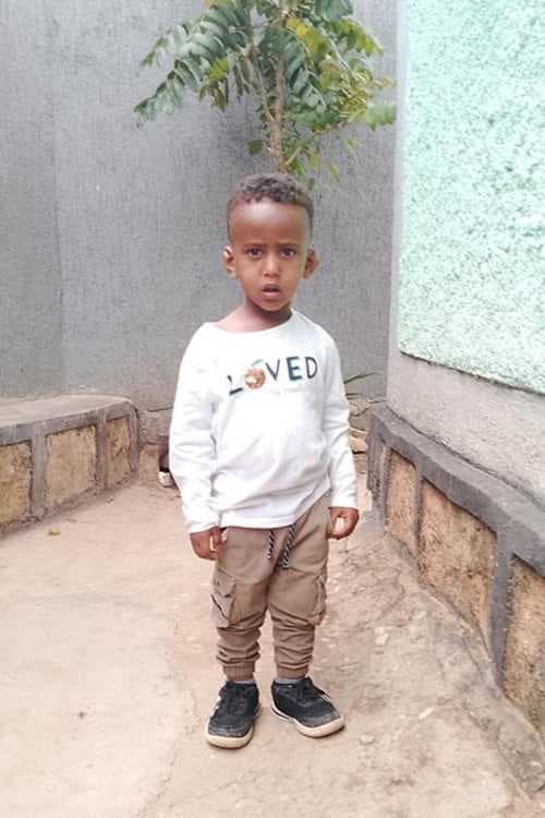 An unsponsored boy named Yabtsga from Ethiopia who lives in an AIDS-affected area, is vulnerable to exploitation and has waited 416 days for a sponsor.