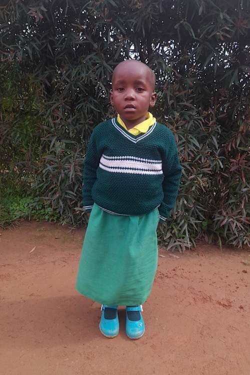 An unsponsored girl named Dina from Rwanda who lives in an AIDS-affected area, is vulnerable to exploitation and has waited 377 days for a sponsor.