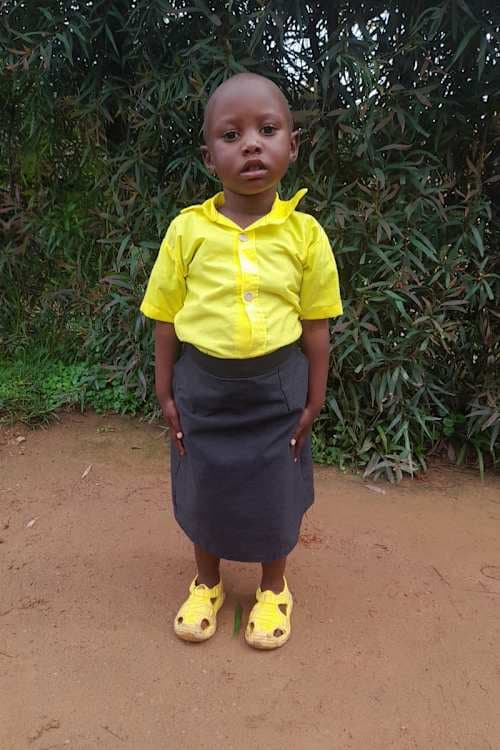 An unsponsored girl named Raissa from Rwanda who lives in an AIDS-affected area, is vulnerable to exploitation and has waited 414 days for a sponsor.