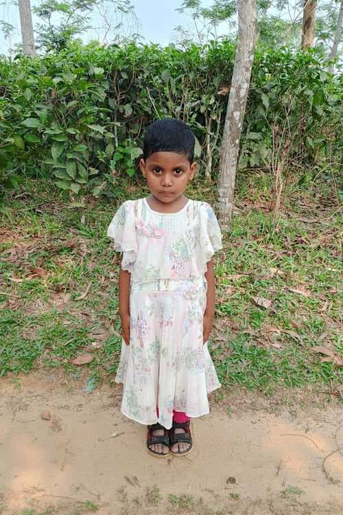 An unsponsored girl named Rishita from Bangladesh who is vulnerable to exploitation and has waited 360 days for a sponsor.