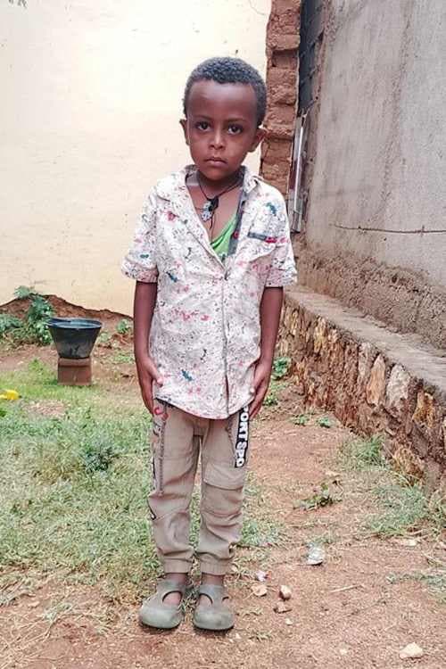 An unsponsored boy named Behayilu from Ethiopia who lives in an AIDS-affected area, is vulnerable to exploitation and has waited 448 days for a sponsor.