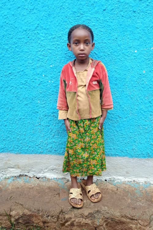 An unsponsored girl named Gelane from Ethiopia who lives in an AIDS-affected area, is vulnerable to exploitation and has waited 393 days for a sponsor.