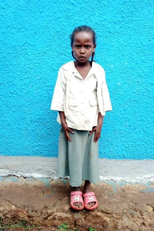 An unsponsored girl named Tayitu from Ethiopia who lives in an AIDS-affected area, is vulnerable to exploitation and has waited 422 days for a sponsor.