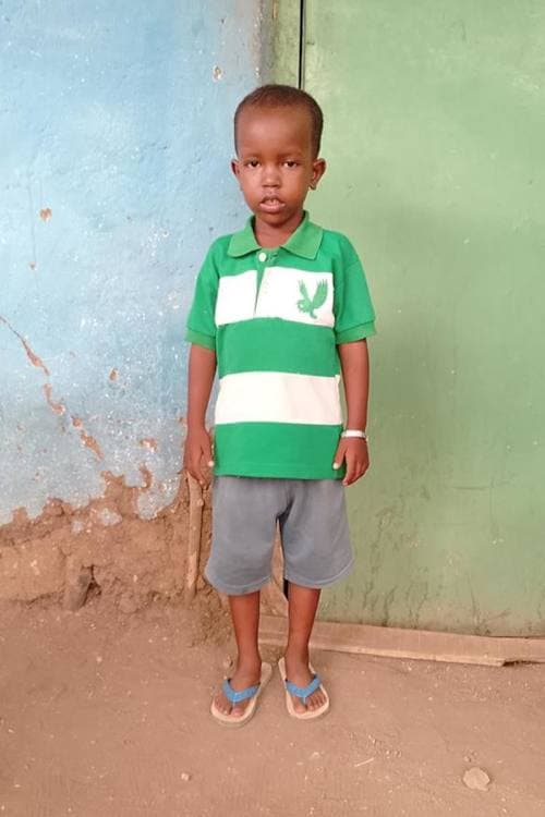 An unsponsored boy named Hamar from Ethiopia who lives in an AIDS-affected area, is vulnerable to exploitation and has waited 423 days for a sponsor.