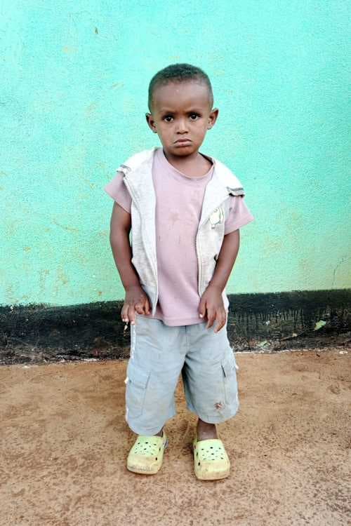 An unsponsored boy named Negasa from Ethiopia who lives in an AIDS-affected area, is vulnerable to exploitation and has waited 379 days for a sponsor.