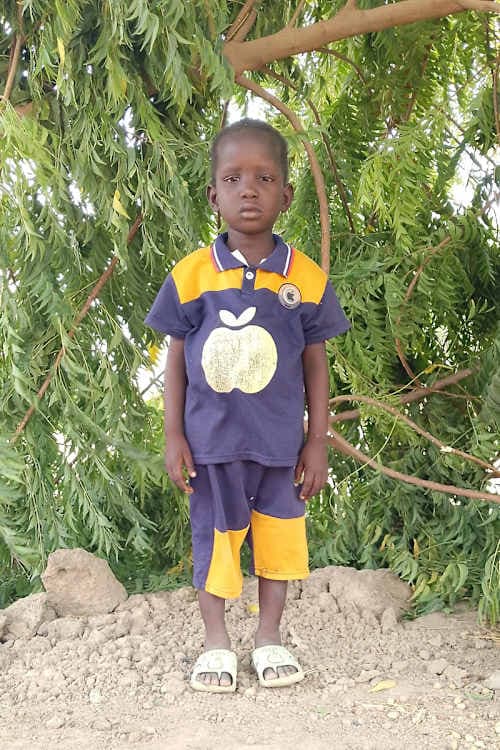 An unsponsored boy named Appolinaire from Burkina Faso who lives in an AIDS-affected area, is vulnerable to exploitation and has waited 460 days for a sponsor.