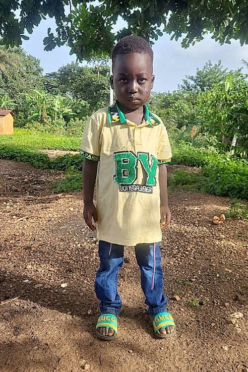 An unsponsored boy named Paul from Togo who lives in an AIDS-affected area, is vulnerable to exploitation and has waited 428 days for a sponsor.