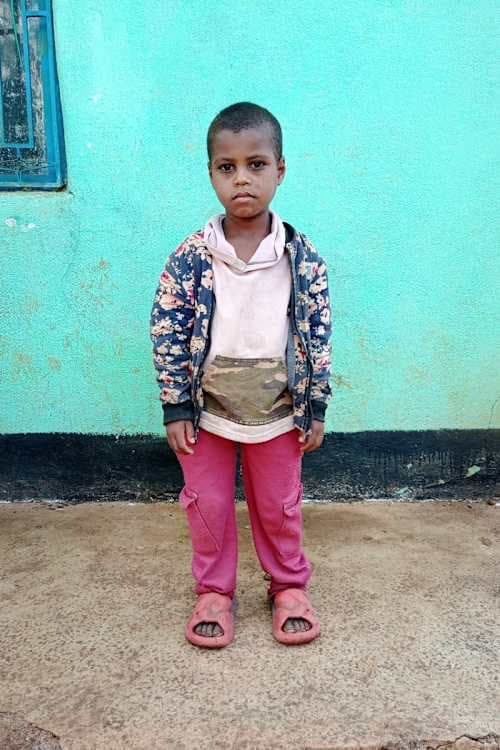 An unsponsored boy named Babi from Ethiopia who lives in an AIDS-affected area, is vulnerable to exploitation and has waited 384 days for a sponsor.