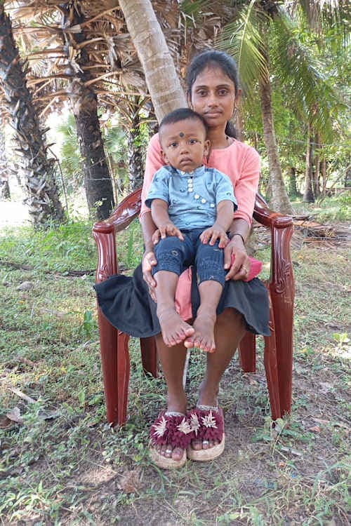 An unsponsored boy named Ragul from Sri Lanka who has waited 374 days for a sponsor.