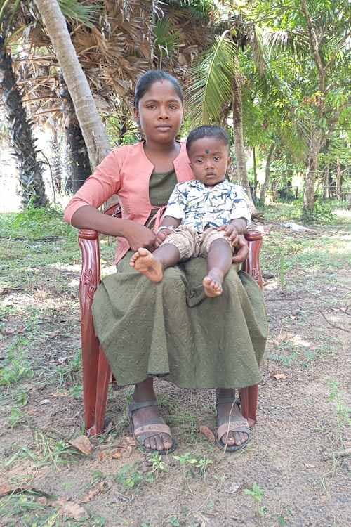An unsponsored boy named Nithu from Sri Lanka who has waited 479 days for a sponsor.