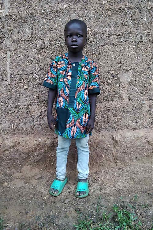 An unsponsored boy named Kossi from Togo who lives in an AIDS-affected area, is vulnerable to exploitation and has waited 385 days for a sponsor.