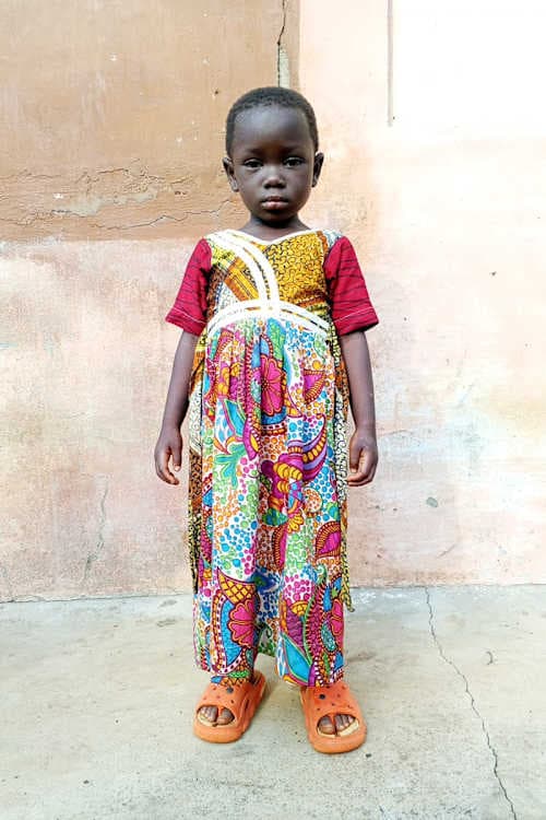 An unsponsored girl named Daghan from Togo who lives in an AIDS-affected area, is vulnerable to exploitation and has waited 365 days for a sponsor.