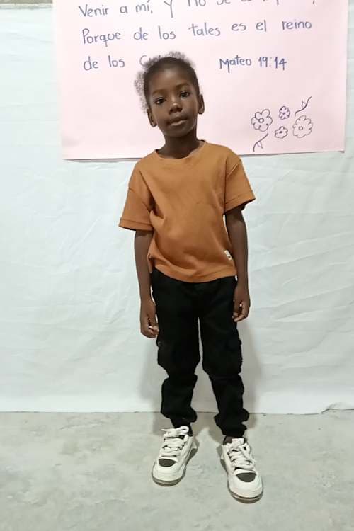 An unsponsored boy named Adrian from Colombia who has waited 357 days for a sponsor.