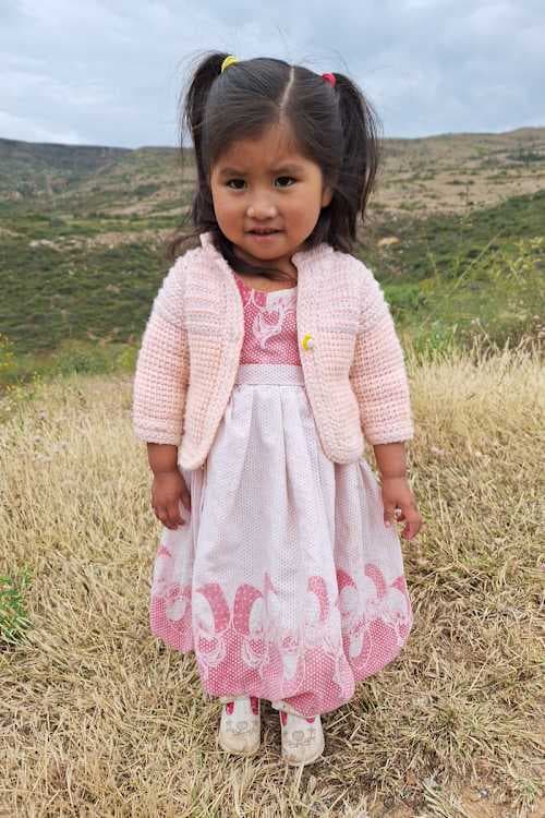 An unsponsored girl named Esther from Bolivia who has waited 377 days for a sponsor.