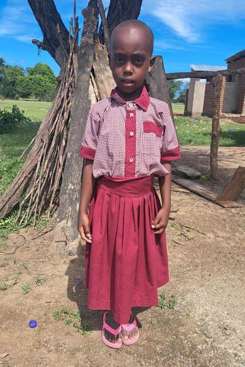 An unsponsored girl named Lightness from Tanzania who lives in an AIDS-affected area, is vulnerable to exploitation and has waited 355 days for a sponsor.