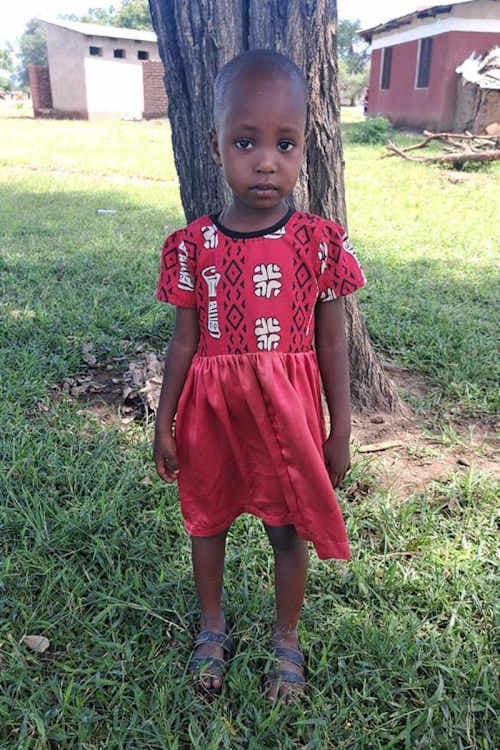 An unsponsored girl named Senewa from Tanzania who lives in an AIDS-affected area, is vulnerable to exploitation and has waited 355 days for a sponsor.