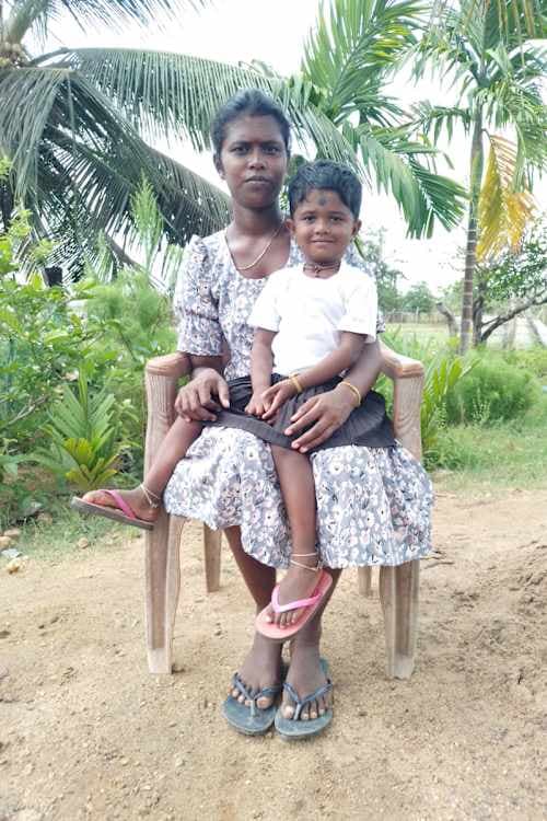 An unsponsored girl named Axshi from Sri Lanka who has waited 348 days for a sponsor.