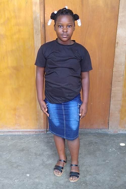 An unsponsored girl named Norche from Haiti who is vulnerable to exploitation and has waited 715 days for a sponsor.