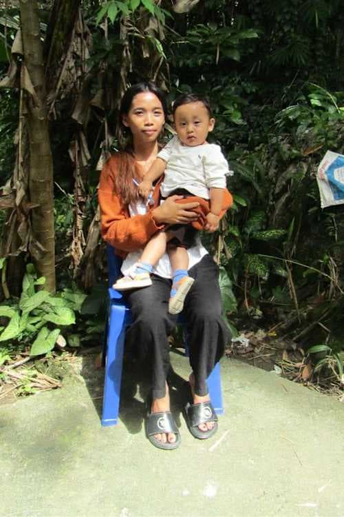An unsponsored boy named Jaztyn from Indonesia who has waited 424 days for a sponsor.