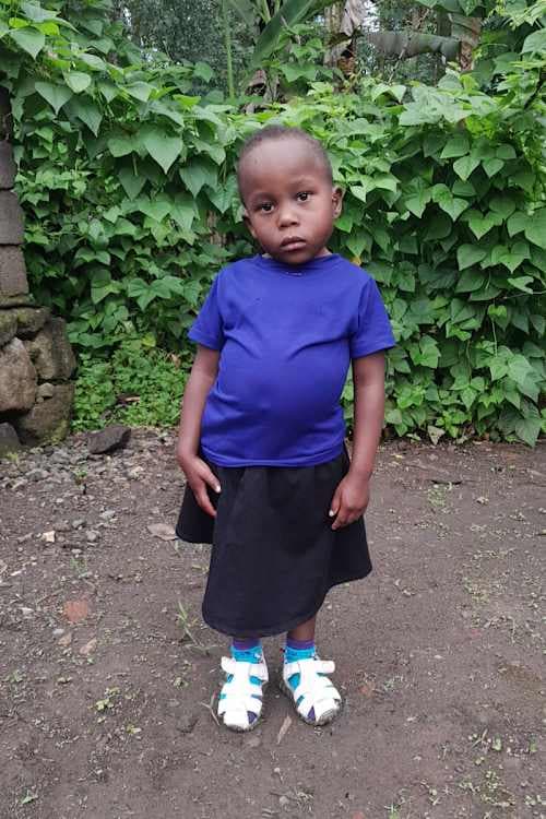 An unsponsored girl named Irahebuje from Rwanda who lives in an AIDS-affected area, is vulnerable to exploitation and has waited 381 days for a sponsor.