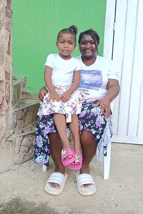 An unsponsored girl named Brenda from Colombia who has waited 360 days for a sponsor.