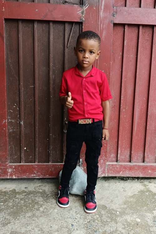 An unsponsored boy named Ian from Colombia who has waited 440 days for a sponsor.