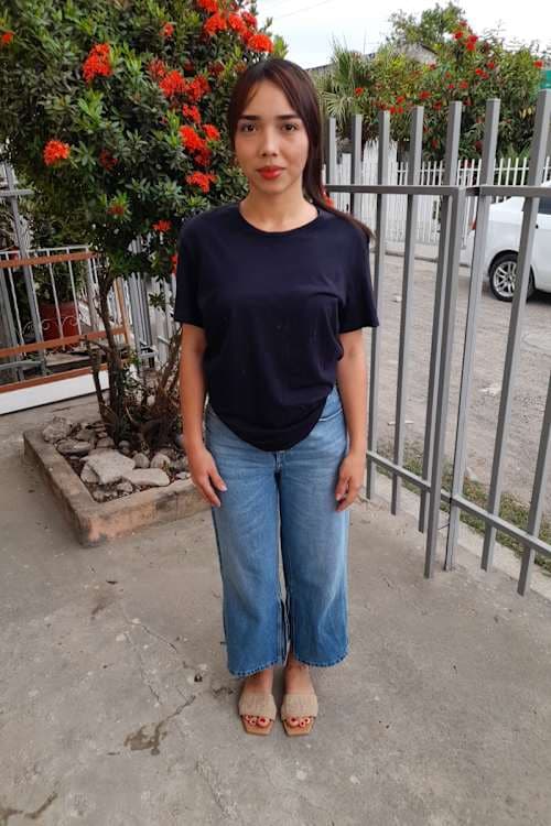 An unsponsored girl named Sorec from Colombia who has waited 396 days for a sponsor.
