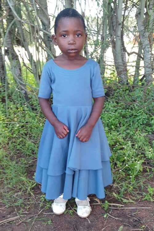 An unsponsored girl named Justa from Tanzania who lives in an AIDS-affected area, is vulnerable to exploitation and has waited 420 days for a sponsor.