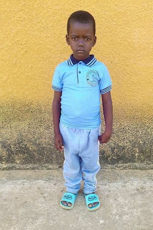 An unsponsored boy named Gafarou from Burkina Faso who lives in an AIDS-affected area, is vulnerable to exploitation and has waited 321 days for a sponsor.