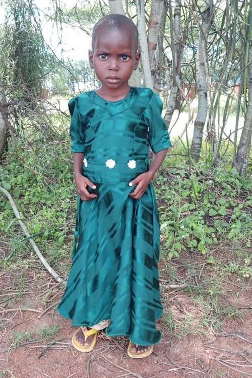 An unsponsored girl named Ngolo from Tanzania who lives in an AIDS-affected area, is vulnerable to exploitation and has waited 381 days for a sponsor.