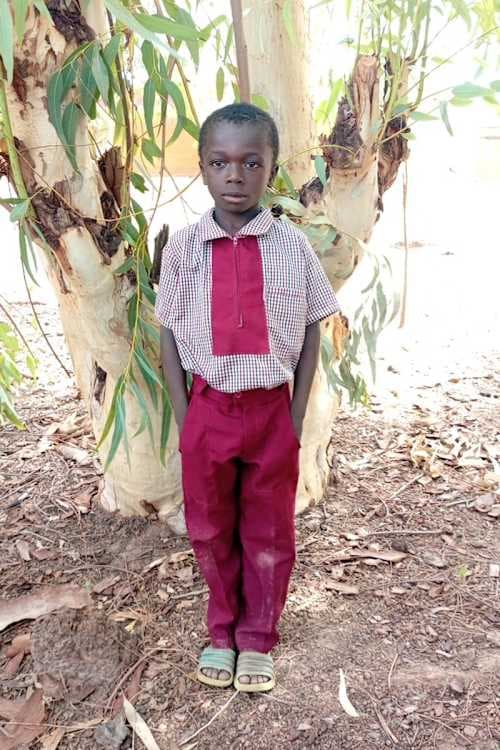 An unsponsored boy named Mardochee from Burkina Faso who lives in an AIDS-affected area, is vulnerable to exploitation and has waited 467 days for a sponsor.