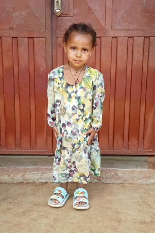 An unsponsored girl named Heran from Ethiopia who lives in an AIDS-affected area, is vulnerable to exploitation and has waited 381 days for a sponsor.