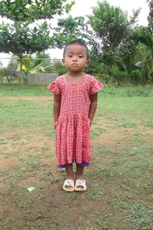An unsponsored girl named Poni from Bangladesh who is vulnerable to exploitation and has waited 430 days for a sponsor.