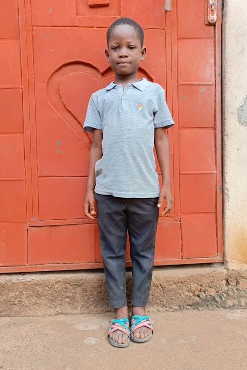 An unsponsored boy named Felix from Togo who lives in an AIDS-affected area, is vulnerable to exploitation and has waited 488 days for a sponsor.