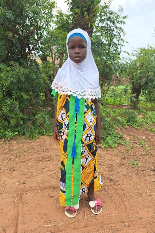 An unsponsored girl named Baijetu from Ghana who lives in an AIDS-affected area and has waited 331 days for a sponsor.