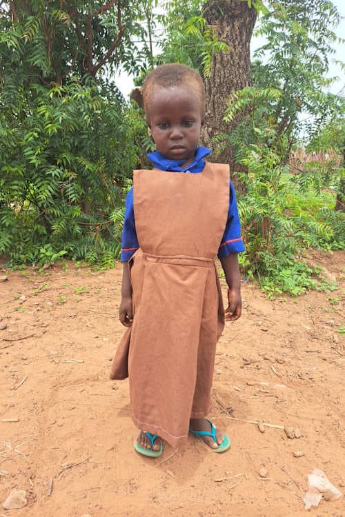 An unsponsored girl named Shafawu from Ghana who lives in an AIDS-affected area and has waited 323 days for a sponsor.